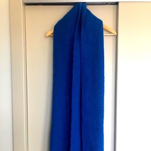 Beautiful blue scarf